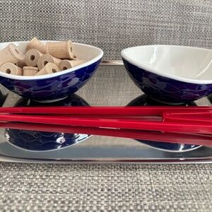 Practical Life Tonging Transfer with Training Chopsticks by Idlewild Montessori